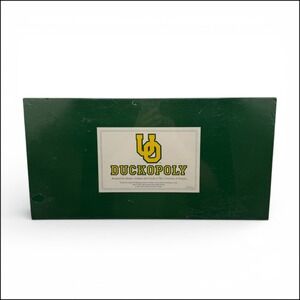 NIB Vintage Duckopoly Board Game University of Oregon 1992 Green 1st Edition USA